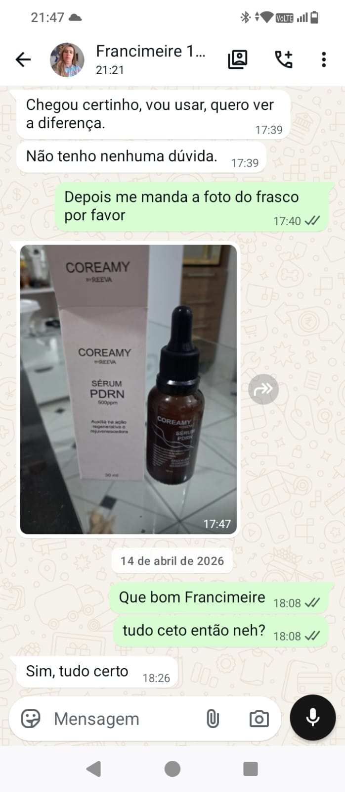 Feedback WhatsApp 3
