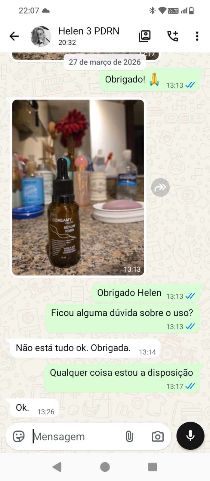Feedback WhatsApp 6
