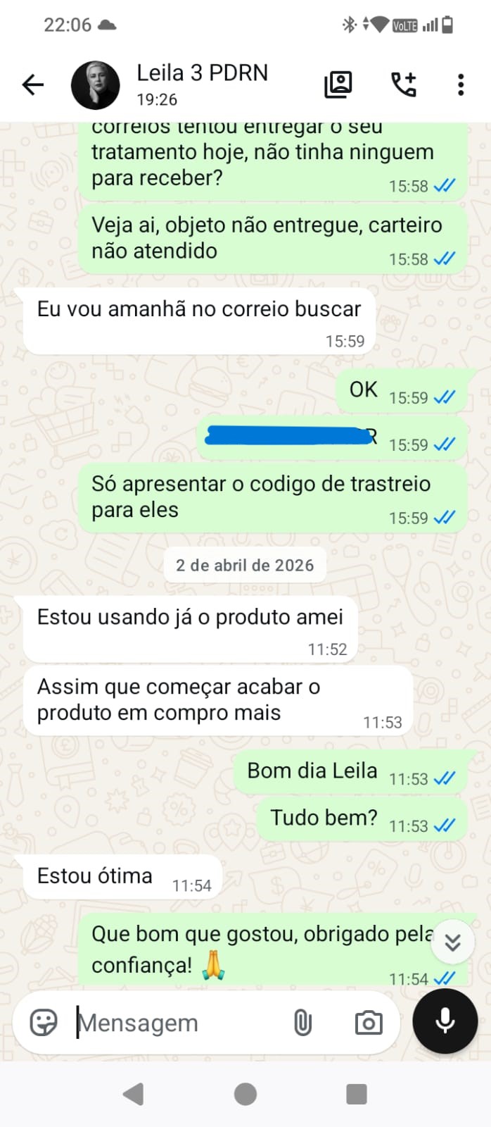 Feedback WhatsApp 2