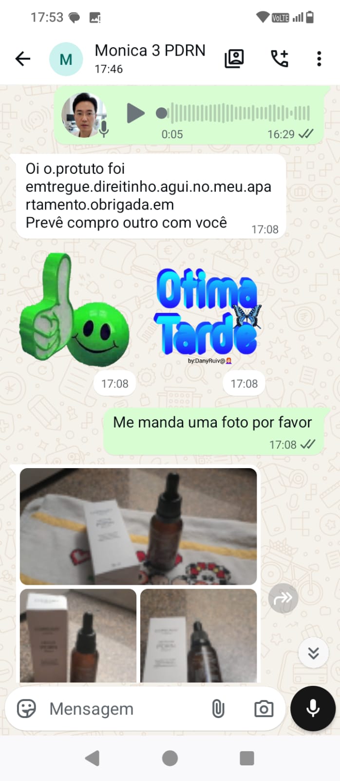 Feedback WhatsApp 5