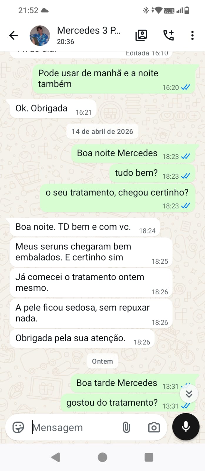 Feedback WhatsApp 20
