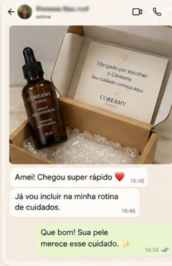 Cliente recebendo pedido 2